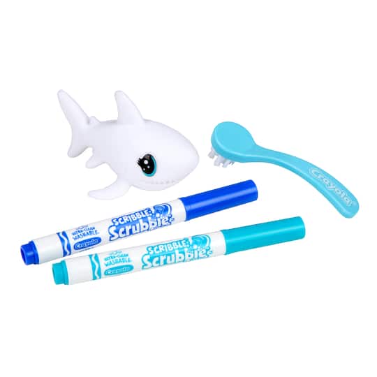 Assorted Scribble Scrubbie® Ocean Pets Washable Pet Figurine